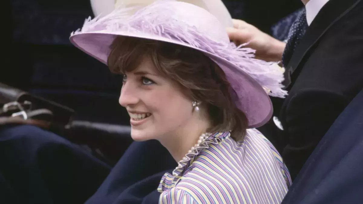 Lady Diana 1981 bei einem Pferderennen in Royal Ascot