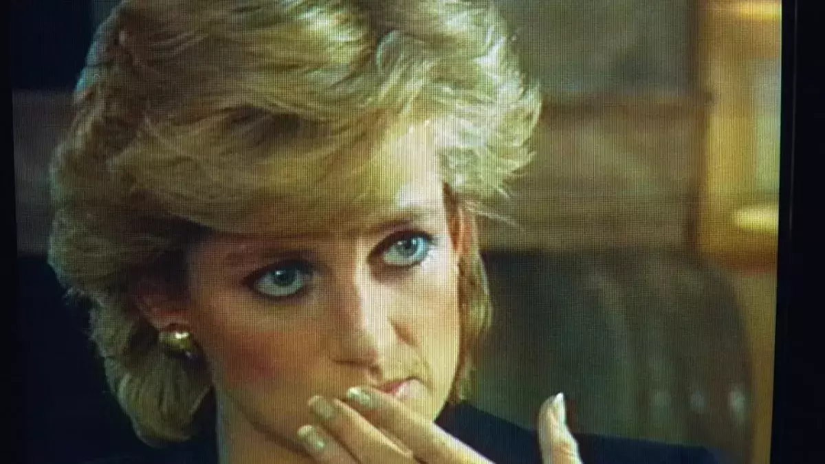 Lady Diana bei dem skandalösen BBC-Interview 1995, das die britische Monarchie erschütterte