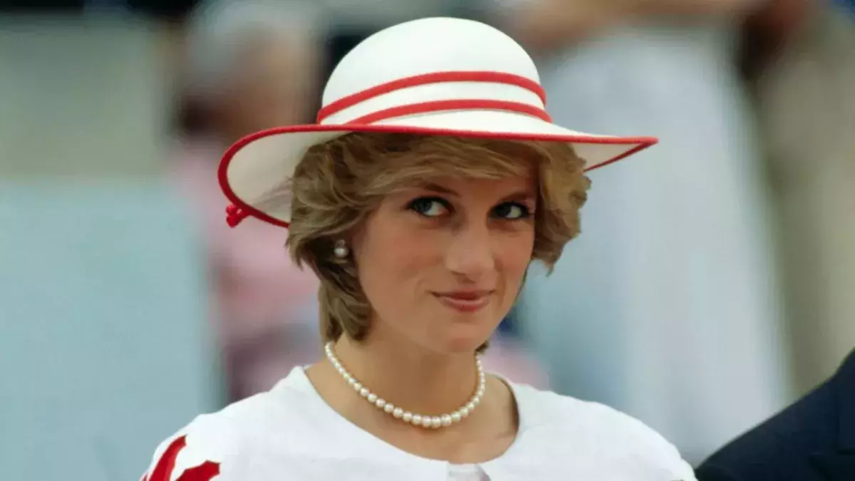 Lady Diana bekommt die Blaue Gedenktafel der English Heritage verliehen 
