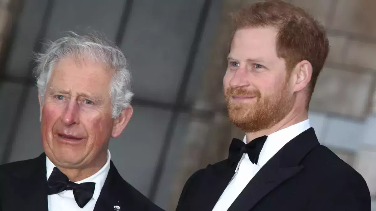 Prinz Charles und Prinz Harry