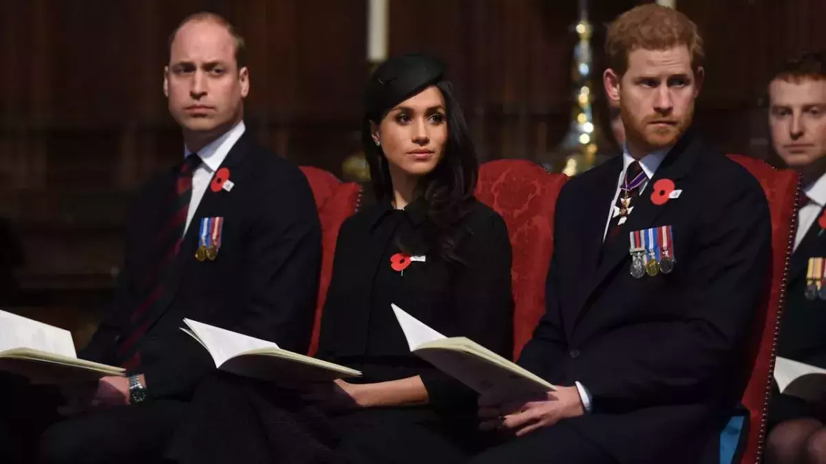 Prinz William, Meghan Markle, Prinz Harry