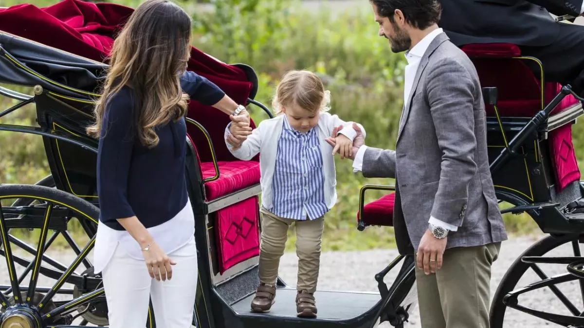 Prinzessin Sofia, Prinz Alexander und Prinz Carl-Philip