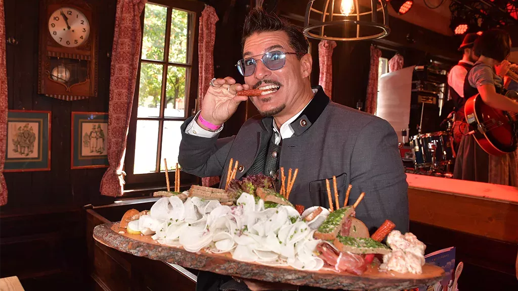 Chris Töpperwien bei einem Charity Lunch