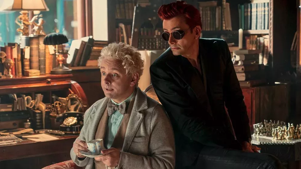 Michael Sheen war von David Tennant am "Good Omens"-Set "überwältigt"