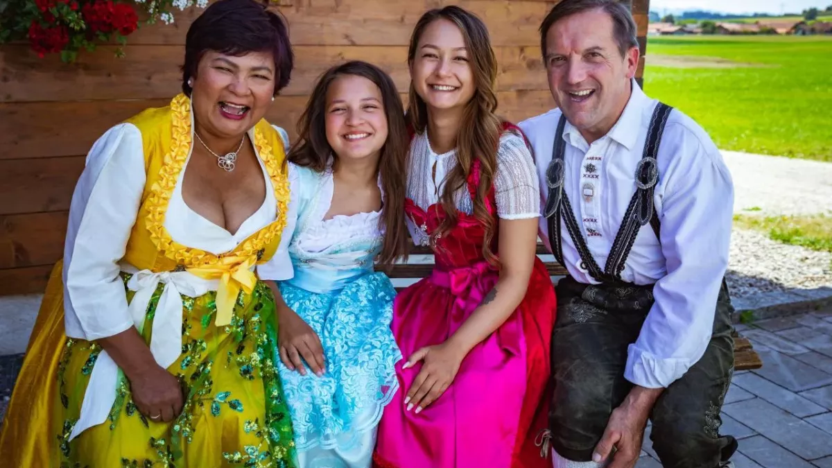 Eine glückliche Familie
