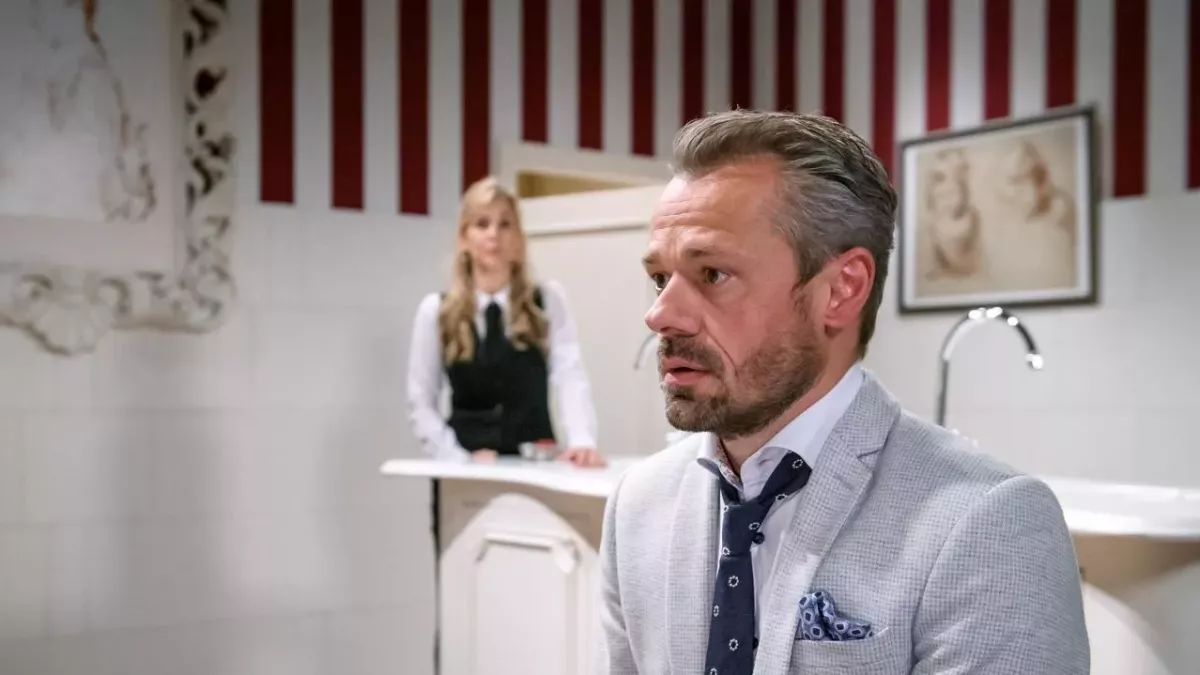 Erik muss bei "Sturm der Liebe" einen ziemlichen Schock verkraften
