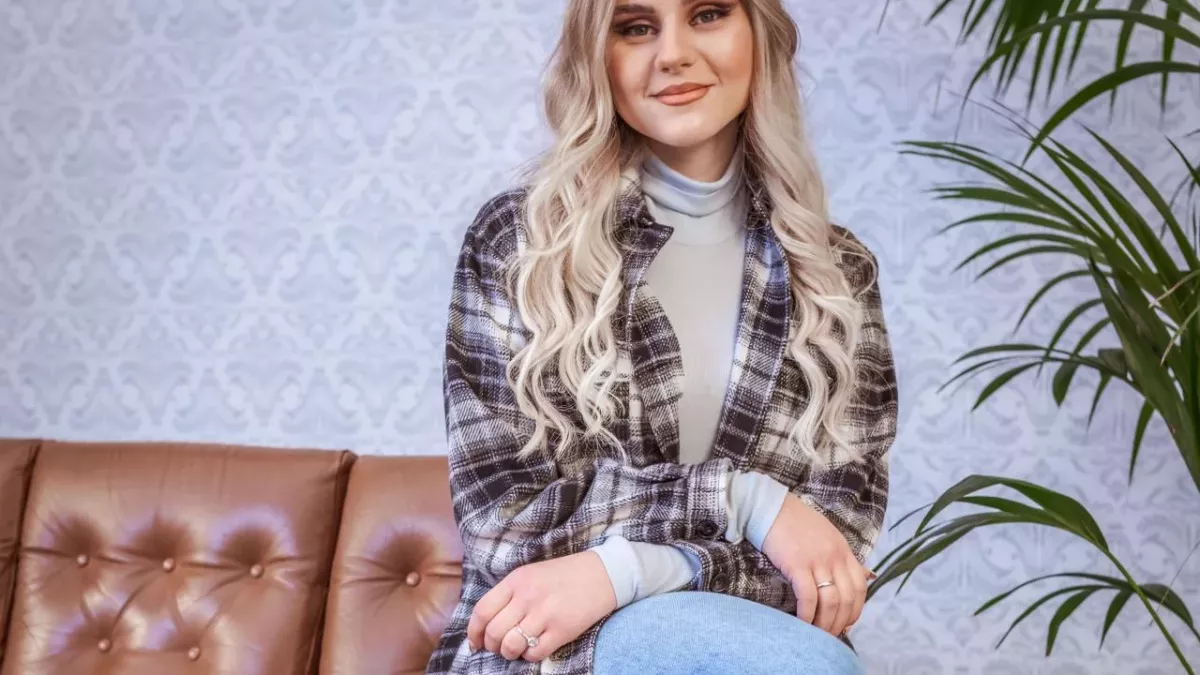 Estefania Wollny arbeitet an ihrer Gesangskarriere.