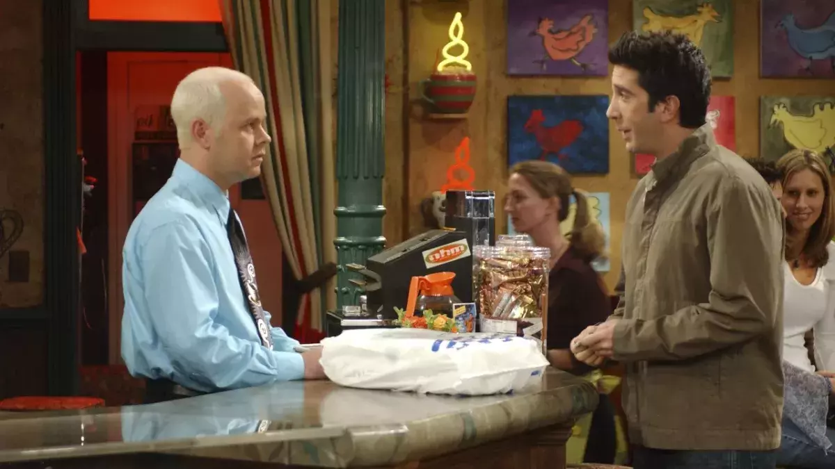James Michael Tyler alias Gunther in "Friends"