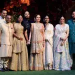 Mukesh Ambani: Mit seiner Familie feiern Rihanna, Trump und Zuckerberg