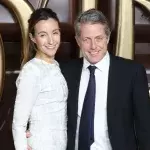 "Wonka"-Weltpremiere in London: So sieht man Hugh Grant und seine Anna nur selten