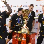 Basketballer um Dennis Schröder feiern WM-Titel in Frankfurt