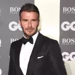 David Beckham überrascht Marc Anthony auf dem Walk of Fame