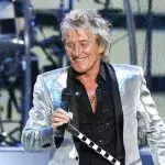 Pause von der Tournee: Rod Stewart zeigt sich mit seiner Großfamilie
