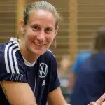Ann-Katrin Berger bei der Nationalmannschaft