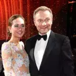 Christian Lindner mit seiner Verlobten Franca Lehfeldt