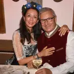 Jan Hofer an der Seite seiner Ehefrau Phong Lan Truong