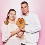 Sarafina Wollny und ihr Peter