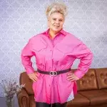 Silvia Wollny, immer für einen Spaß zu haben.