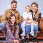 Sylvana und Flo mit Celina und Anastasia