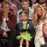 Beyoncé mit Mann Jay-Z und Tochter Blue Ivy