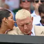 Lillian De Carvalho und Boris Becker beim Wimbledon Championships Tennis Tournament 