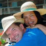 Narumol und Mann Josef