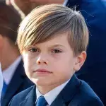 Prinz Oscar feiert seinen Geburtstag im Schnee