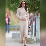 Ton-in-Ton-Look: Prinzessin Kate überrascht im Strickzweiteiler