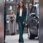 Prinzessin Kate: Mit diesem grünen Hosenanzug liegt sie im Trend!