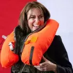 Prinzessin Kate: Lachanfall mit Rettungsweste