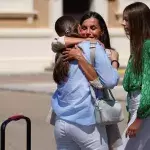 Letizia und Felipe begleiten Prinzessin Leonor zur Militärakademie