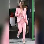 Powersuit für die Prinzessin: Kate begeistert im rosa Hosenanzug