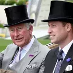 Prinz Charles und sein Sohn Prinz William