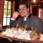Chris Töpperwien bei einem Charity Lunch