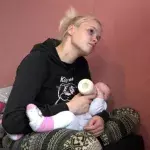 "Hartz und herzlich"-Cindy mit ihrem Baby