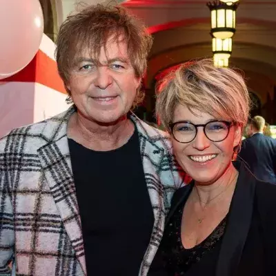Moderatorin Andrea Ballschuh und Fools-Garden-Sänger sind ein Paar