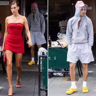 Justin Bieber kommt in Jogginghose zu Event von Ehefrau Hailey
