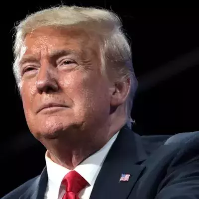 Donald Trump nutzt sein Polizeifoto für den Wahlkampf