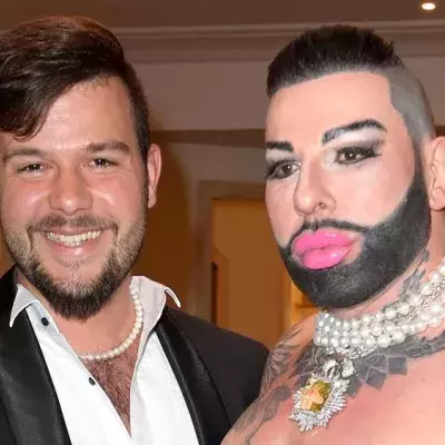 Harald Glööckler und CDU-Politiker Marc-Eric Lehmann sind kein Paar