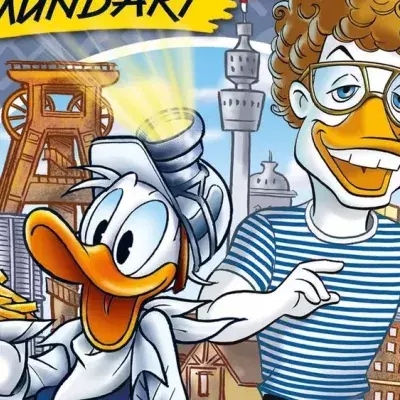 Startgast in Entenhausen: Atze Schröder im "Lustigen Taschenbuch"