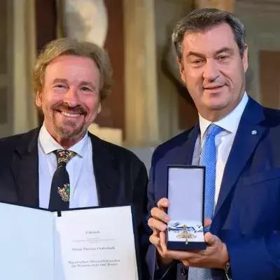 Thomas Gottschalk in München mit Maximiliansorden ausgezeichnet