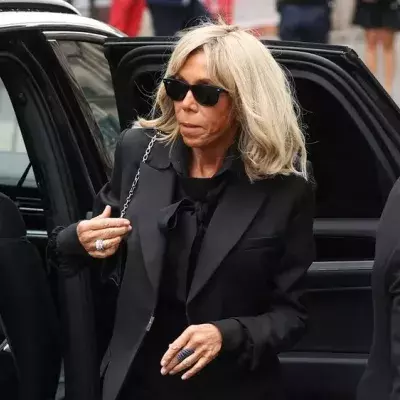 Trauerfeier für Jane Birkin: Brigitte Macron erweist ihr letzte Ehre