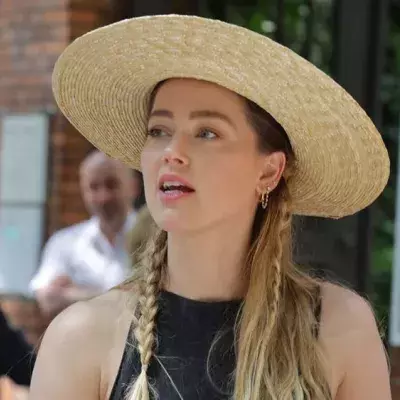 Blickt Amber Heard mit Hoffnung auf die Zukunft?