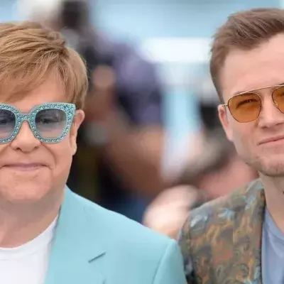 Elton John: Duett mit "Rocketman"-Star Taron Egerton in Glastonbury