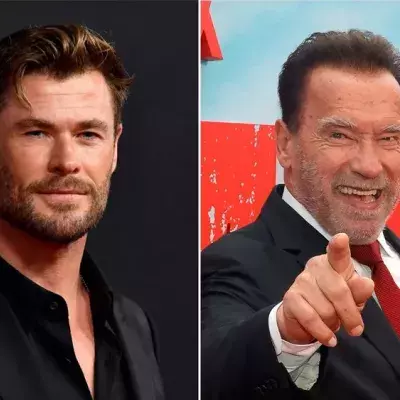 "Traum wahr geworden": Chris Hemsworth trifft Arnie zufällig im Gym