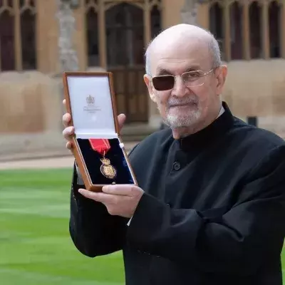 Nach Messerattacke: Salman Rushdie erhält Orden von Prinzessin Anne