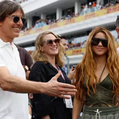 Tom Cruise und Shakira beim Formel-1-Grand-Prix in Miami