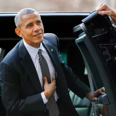 Dinner mit Angela Merkel: Barack Obama zu Besuch in Berlin