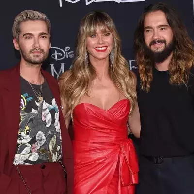 Auch Mama Erna war dabei: Heidi Klum feuert Tokio Hotel auf Tour an