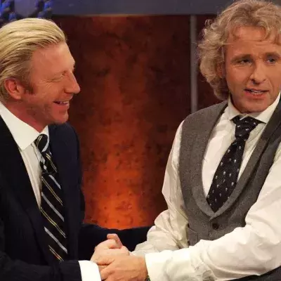 Thomas Gottschalk und Boris Becker haben Spaß auf Instagram